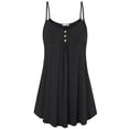 thumbnail image 3 of Ropa de mujer Camisola sexy holgada de verano con cuello en V de talla grande, 3 of 5