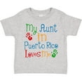 thumbnail image 3 of Inktastic My Aunt in Puerto Rico Loves Me Boys or Girls Toddler T-Shirt, 3 of 5
