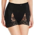 thumbnail image 3 of Women's Rhonda Shear 3867B Pin Up Girl Lace Control Panty (Black S), 3 of 4