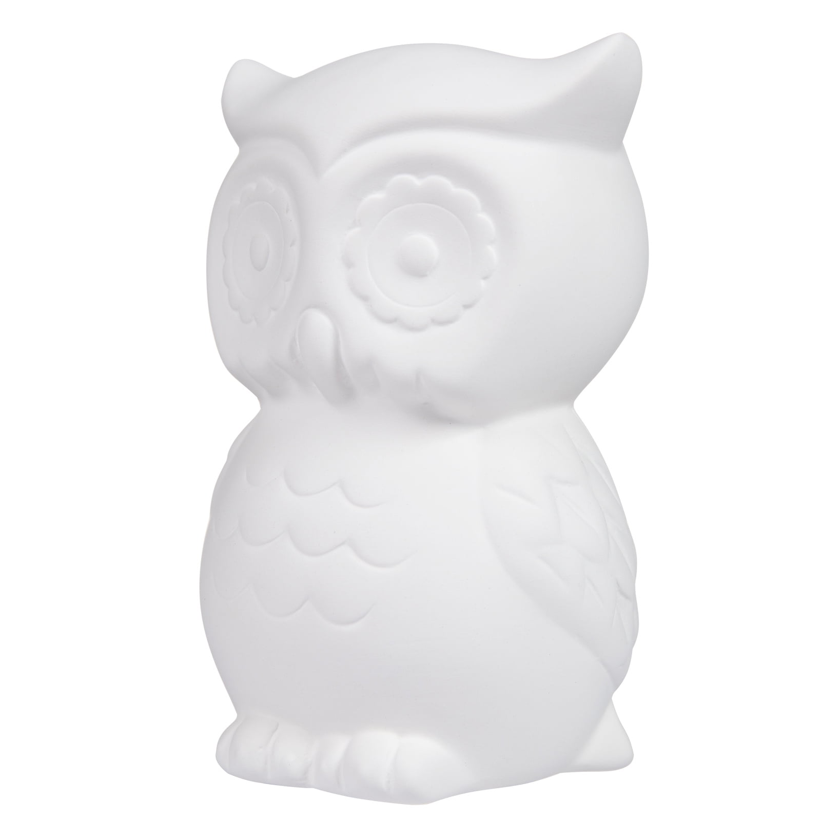 Set of 4 Paint Your Own Ceramic Keepsake The Friendly Owl Bank 