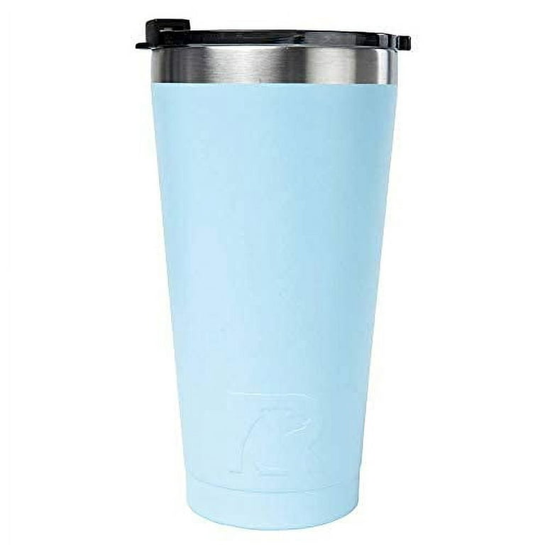 RTIC Pint 16 oz Insulated Tumbler Stainless Steel Metal Coffee, Frozen  Cocktail, Drink, Tea Travel Cup with Lid, Spill Proof, Hot and Cold,  Portable Thermal Mug for Car, Camping, White 