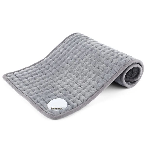 Mantas eléctricas de 75W y 6 niveles, calentador corporal portátil con temporizador para hombro, cuello, espalda, columna vertebral, piernas, alivio del dolor, Invierno