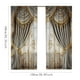 thumbnail image 3 of Cortinas y visillos europeos de la serie navideña, 2 unidades, con impresión digital., 3 of 3