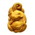 thumbnail image 1 of simhoa Hand Carved Figurine Car Interior Decoration Car Rear View Mirror Pendant Garden B, 1 of 8