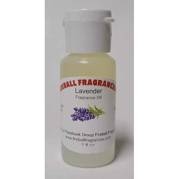 Lavender ~Fresh Lavender Flowers~ Scented Oil by Fireball Fragrances -1 Oz Bottle
