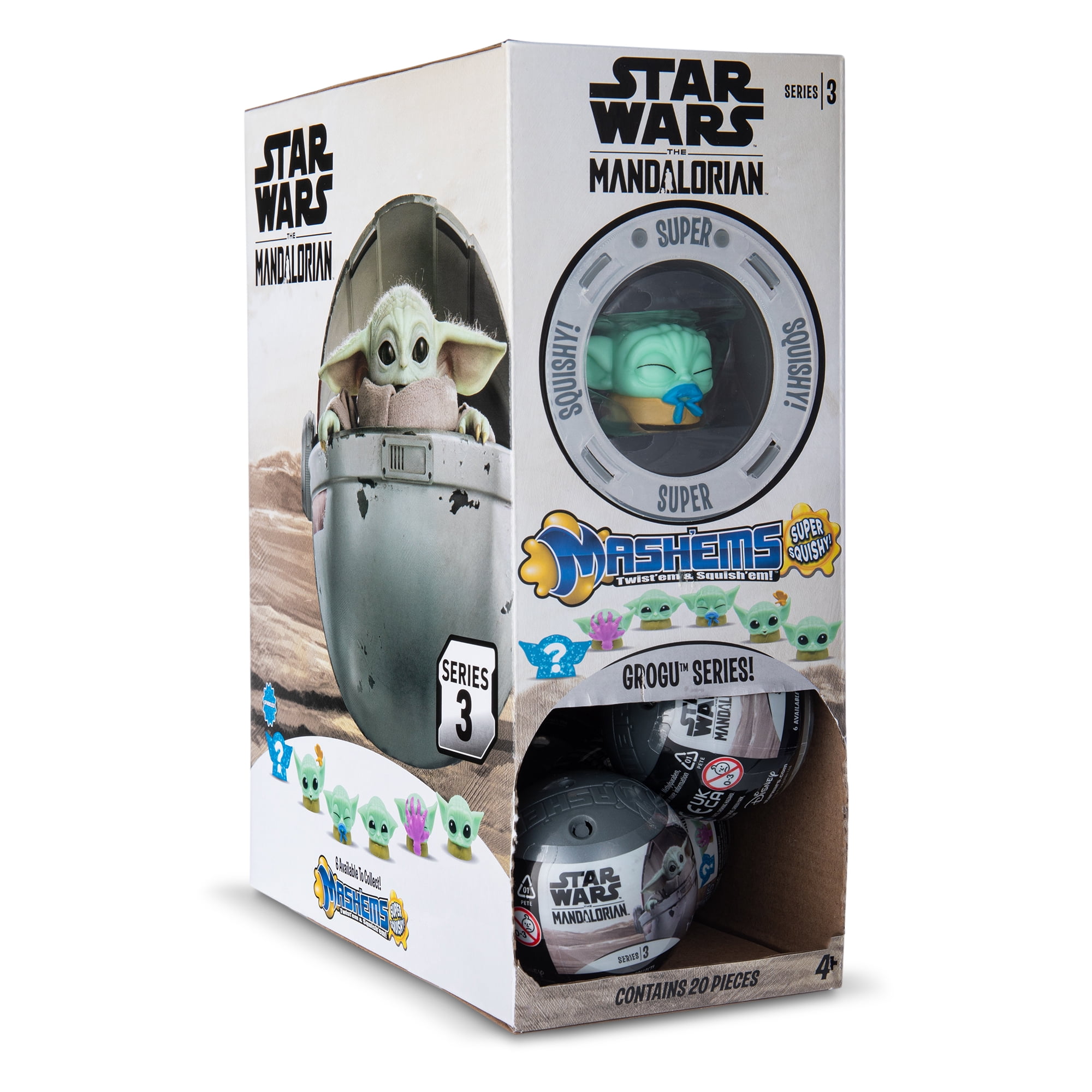 Mash'ems Disney The Mandalorian, Grogu Series, Children Ages 4 and up
