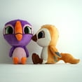 thumbnail image 2 of Puffin Rock - Isabelle and Phoenix Plush - Official Merchandise, 2 of 8