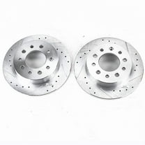 Power Stop JBR1137XPR Evolution Drilled & Slotted Rotors -Rear