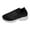 Black, variant on Women'S Slip On Fashion Sneaker, Slip On Shoes For Women Loafers Comfort Casual Low Top Sneakers Fashion Sneakers for Women 2024 Black,8.5
