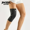 thumbnail image 4 of 1 Pc Elastic Breathable Compression Knee Support Sleeve for Basketball Running Cycling, 4 of 5