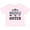 AD-Pink, variant on Inktastic Middle Sister Announcement Girls Toddler T-Shirt