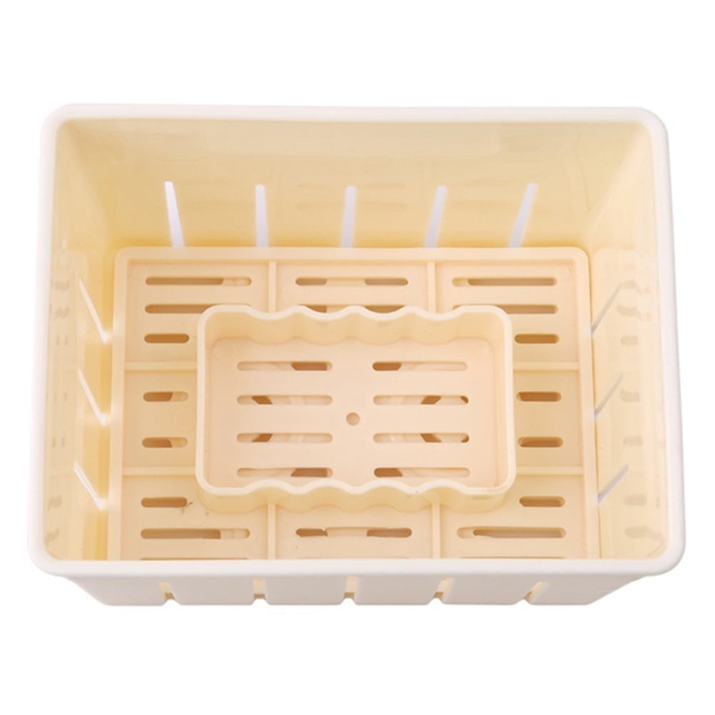 Tofu presse-Maker Mold Box Kit & Cloth soja Caillé Making Cuisine Outils nous 