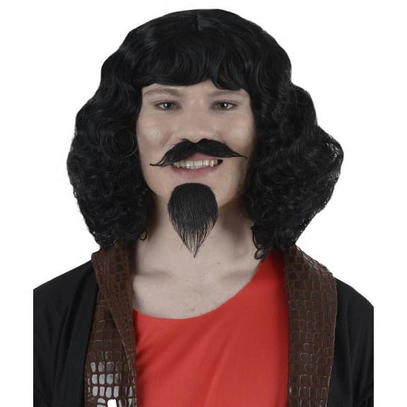 HPO Adult Men's Renaissance Atistic Wig and Mustache