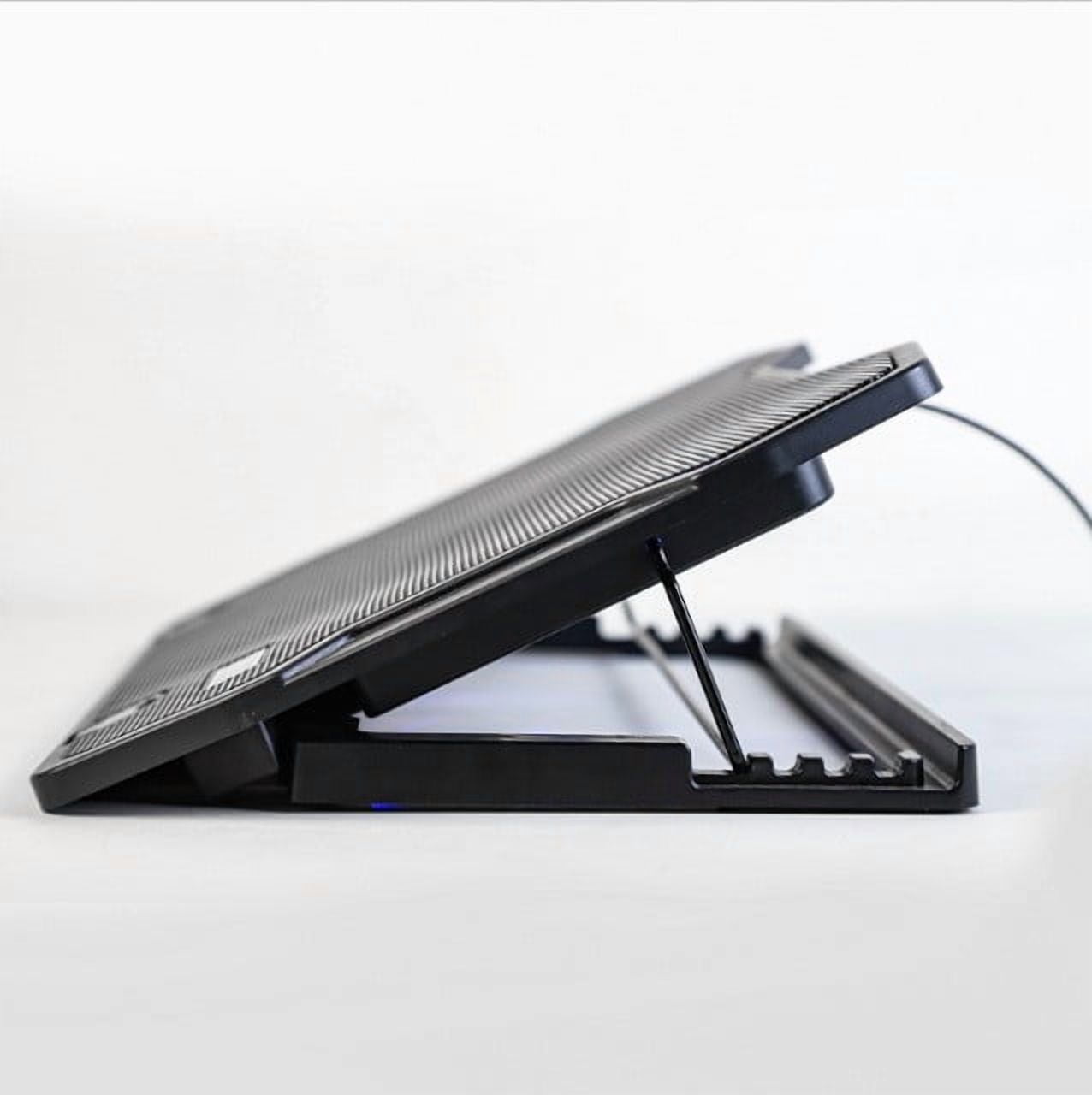 FEISHENTT Laptop Cooling Pad - The Most Powerful Rapid Action Cooling Fan - Laptop Stand with 4 Cooling Fans at 1200 RPM - USB Fan - Compatible with PS5 and PS4
