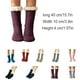 thumbnail image 2 of Guardurnaity 4 piezas de calcetines altos hasta el muslo JK Cosplay sobre la rodilla antideslizante estilo pijo calcetín largo cálido botas calcetería para Medias Violeta Guardurnaity AP008855-08, 2 of 6