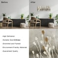 thumbnail image 6 of Furnster Wall Art Gray Wall Decor Grasses Picture Painting Artwork for Bedroom Dinning Room Framed Canvas Art Modern Home Decoration 12x16 in x3pcs, 6 of 13