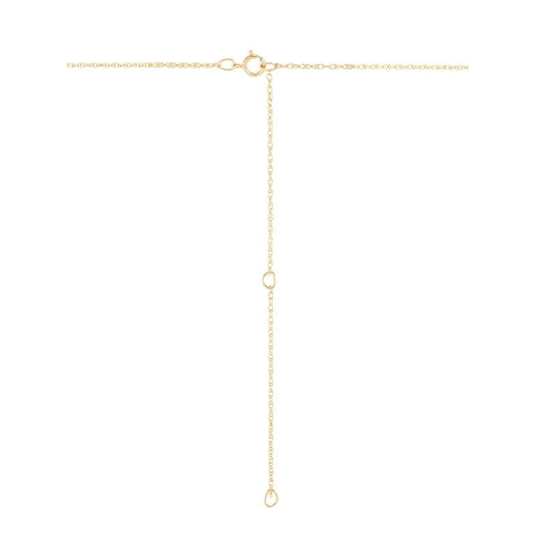 Brilliance Fine Jewelry 10K Yellow Gold Jesus Adjustable Gold