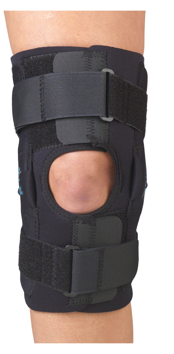 MedSpec Gripper™ 12" Hinged Knee Brace, Large