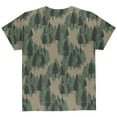 thumbnail image 2 of Sasquatch Bigfoot Camo Repeat Pattern All Over Youth T Shirt Multi YSM, 2 of 2