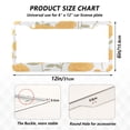 thumbnail image 7 of Aluminum License Plate Frame 2 Pack Car Exterior Accessory Car Tag Holder for Front Rear Plates Cars Decor Yellow Roses Pattern, 7 of 7