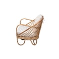 thumbnail image 4 of bali & pari Aliane Rattan BOHO Loveseat, Natural Brown, 4 of 10