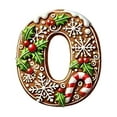 thumbnail image 2 of Hbdhejl 26 Alphabet Ornaments For Christmas Tree Candy Cane Initial Letter M Pendant With Berries Pattern Mini Hanging Decorations For Party Diy, 2 of 4