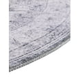 thumbnail image 5 of Unique Loom Timeless Collection Area Rug - Thaddeus (5' Round Charcoal/Navy Blue), 5 of 9