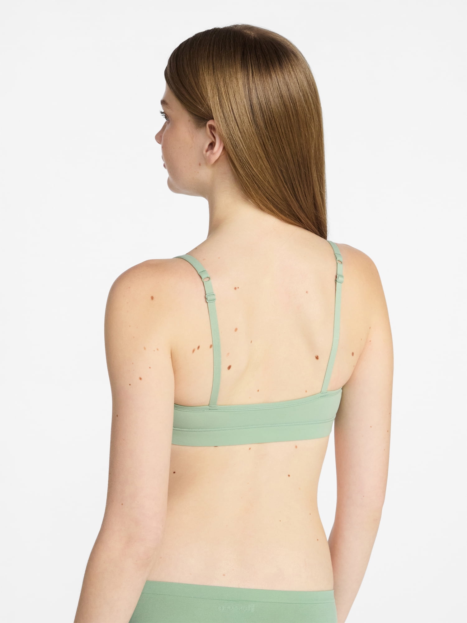 No Boundaries Fit Stretch Scoop Bralette, Women's XS-3XL