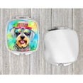 thumbnail image 4 of Carolines Treasures DAC2554SCM 3 x 2.75 in. Schnauzer Hippie Dawg Compact Mirror, 4 of 4