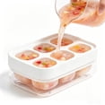 thumbnail image 1 of Compartments Tray Ice Making, Summer Ice Storage Box Tray for Home, Ice Tray, White, 1 of 5