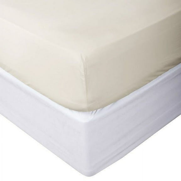 1800 Collection Fitted Sheet Fits Deep Pocket Mattresses Full Elastic All Around