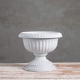 thumbnail image 3 of Novelty Grecian Urn Planter - Plastic, Drainage Holes - 18-Inch, Stone, 3 of 5