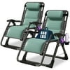 Green Ice Silk Padded Chair (2 Packs)