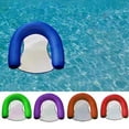 thumbnail image 1 of Matelas Gonflable pour Piscine, Radeau Gonflable pour Piscine, Matelas Gonflable avec Élingue Confortable, Matelas Pliant pour Piscine Extérieure, 1 of 7
