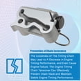 thumbnail image 4 of Timing Chain Tensioner Right for Mercedes C43 C450 E43 SLC43 GLC43 GLE43 AMG, 4 of 7