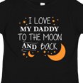 thumbnail image 4 of Inktastic I Love My Daddy to the Moon and Back Boys or Girls Toddler T-Shirt, 4 of 5
