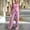 Pink, variant on Womens 2 Piece Pant Suit Summer Casual Crewneck Sleeveless Single Button Blazer Pleated High Waist Dress Pants Formal Business Work Office Matching Set