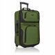 thumbnail image 3 of Set de equipaje U.S. Traveler Rio Rugged Fabric Green de 2 ruedas, 3 of 8