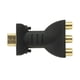 thumbnail image 2 of Adaptador HDMI macho a 3 RCA hembra Video compuesto Audio VA Adaptador convertidor de componentes Adecuado para HDTV DVD y la mayoría de los dispositivos de proyectores LCD Xemadio 221425, 2 of 9