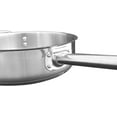 thumbnail image 4 of Truecraftware – 3 Qt. Stainless Steel Sauté Pan with Lid and Welded Hollow Handle - Cooking Pan Egg Pan Fry Pan Omelet Pan Sauté Pan NSF, 4 of 6
