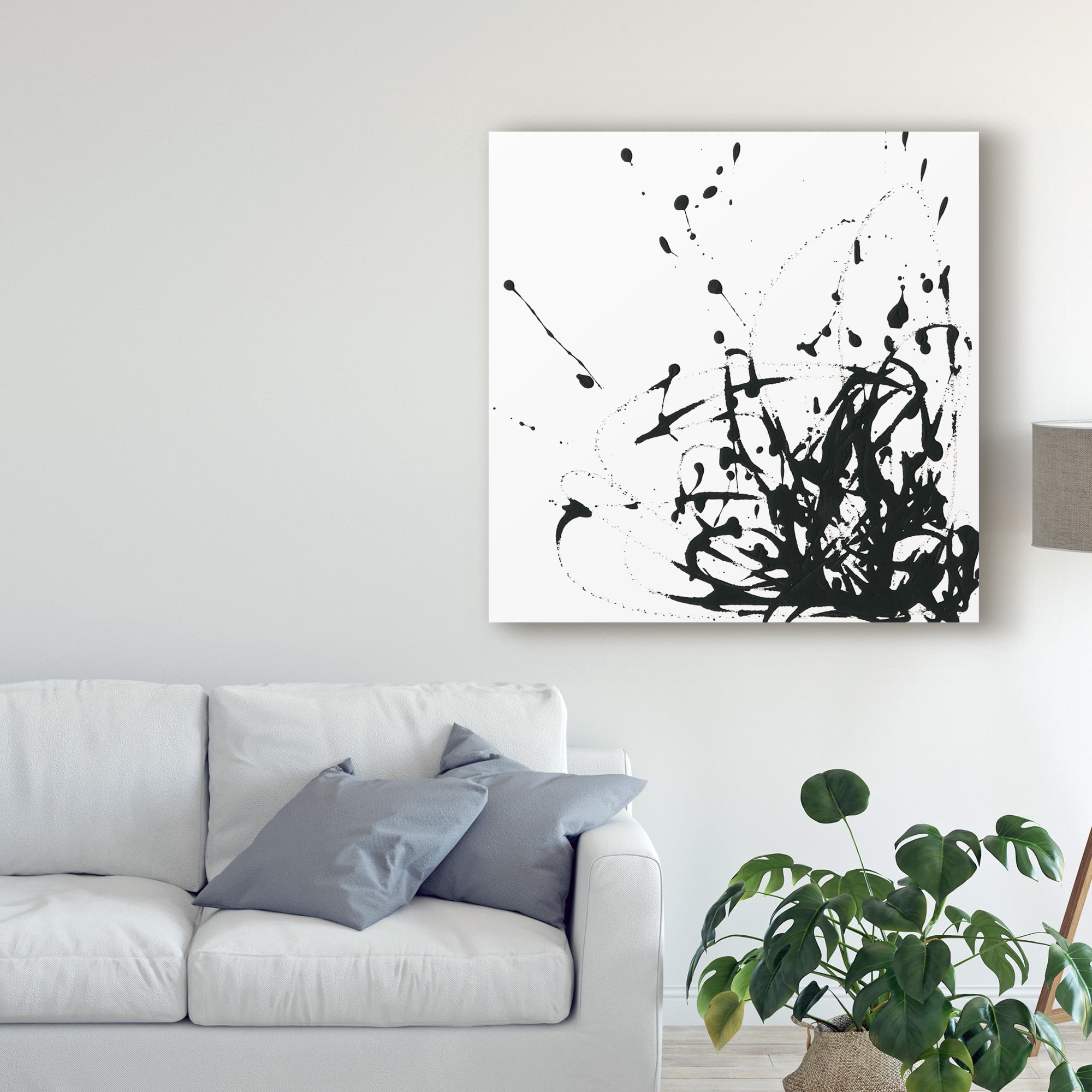 Trademark Fine Art 'UA CH Onyx Expression II' Canvas Art by June Erica Vess
