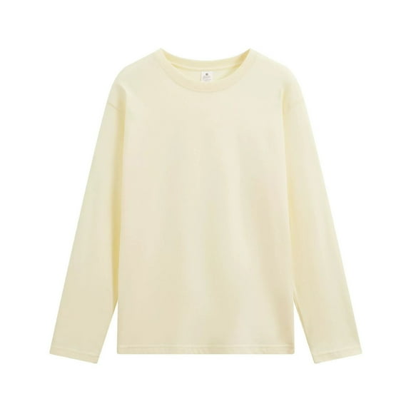 BLCHUNen Crew Neck Sweatshirts for Men Casual Long Sleeve Pullover Loose Breathable Workout Gym Active Sports Base Fall Tops