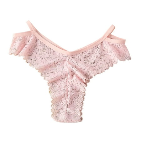 

ZMHEGW 6 Packs Underwear Women Lace Stretch Soft Ladies Hipster Briefs Lady Panties