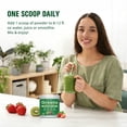 thumbnail image 4 of Tecepec Greens Superfoods Multivitamin Powder, Strawberry Kiwi, for Gut and Energy Support,30 Servings, 4 of 6