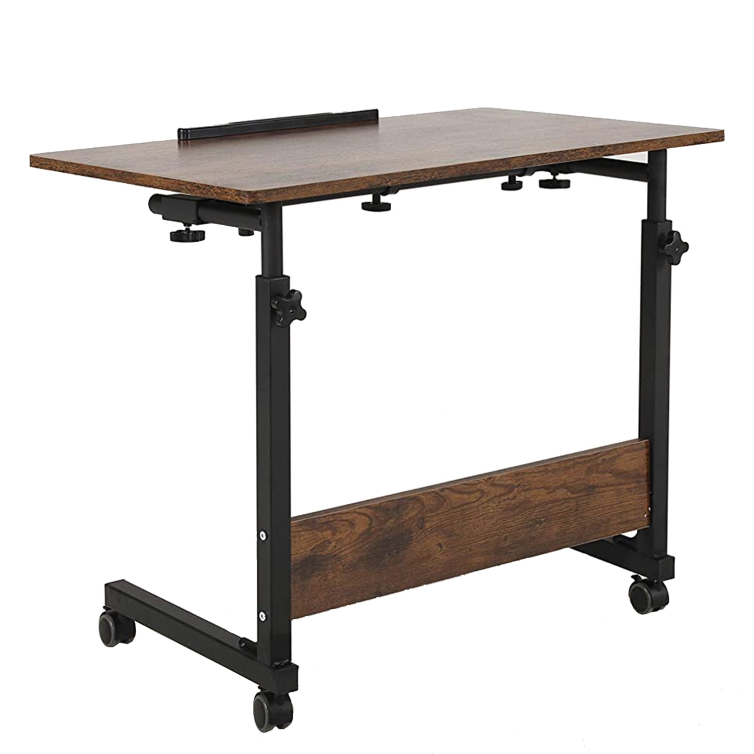 Buy Mobile Side Table Standing Desk CShaped End Table Computer Desk