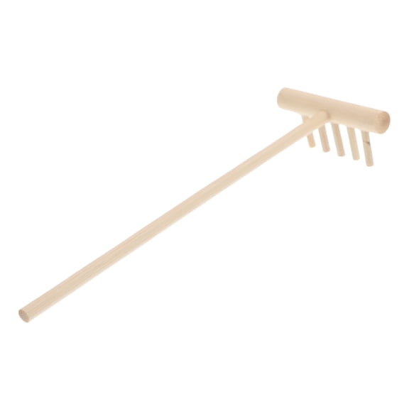 DRAFIDEEP Zen Garden Rake Wood Beige Beginners Meditation Desk Decoration 1Pack