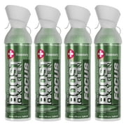 (4 pack) Boost Oxygen Portable Canned Oxygen, Rosemary, 10L