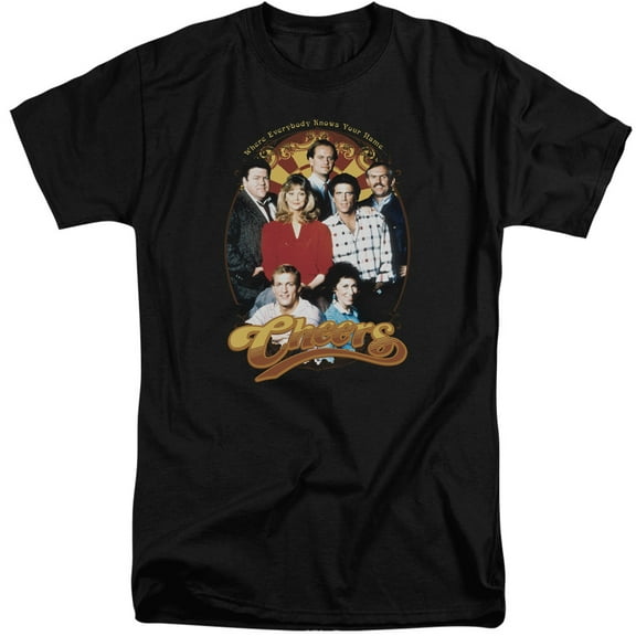 Cheers - Group Shot - Tall Fit Short Sleeve Shirt - X-Large