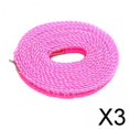 thumbnail image 1 of 5 tendederos portátiles de viaje con gancho, tendedero elástico para acampar RV para ropa interior, tendedero, accesorios de Camping 3 piezas, 1 of 10