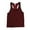 Multicoloured - redblk, variant on Scratch Womens Shape Tank Top, Multicoloured, Medium